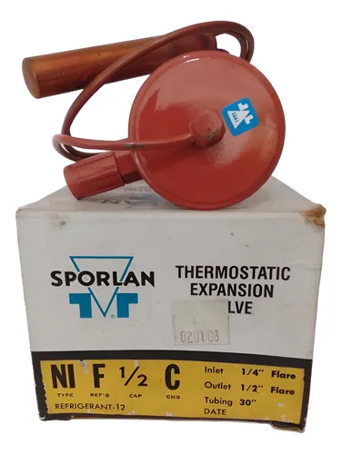 comprar Válvula De Expansión Sporland R12-r134 Nif-1\u002F2-c (int.)