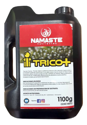 Trico+ 1.1 Kg Namaste Carbohidratos Aditivo Natural  