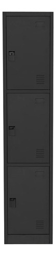 Locker Metálico De 3 Puertas Armable Loten