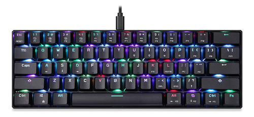 Motospeed Ck61 Rgb Teclado Mecánico Para Juegos Outmu