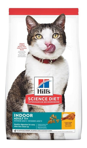 Hills Adult Cat Indoor 11+ 3.5l