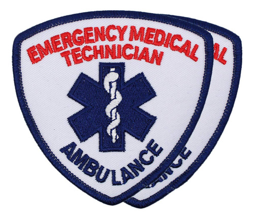 Parche De Ambulancia De Técnico Médico De Emergencia ...