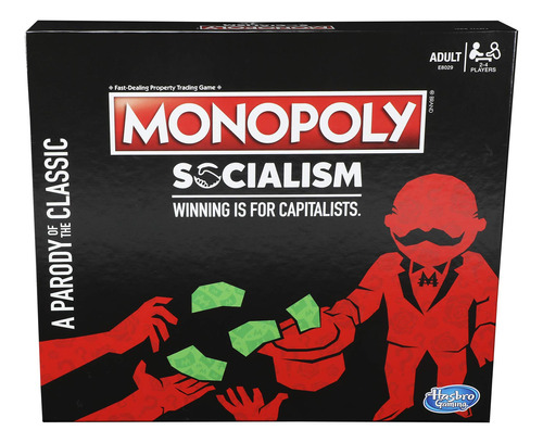 Monopoly Socialism - Juego De Mesa. Parody Adult Party Game