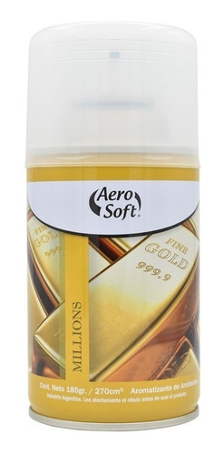 Fragancia Aero Soft Aromatizador Perfume Millions Saavedra