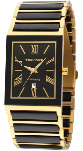Relógio Technos Feminino Dourado Preto Ceramic 2015cf/4p Rel
