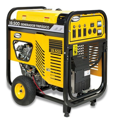 Generador Gasolina Evans 17 Kva / 13.8 Kw Trifasico 127/220