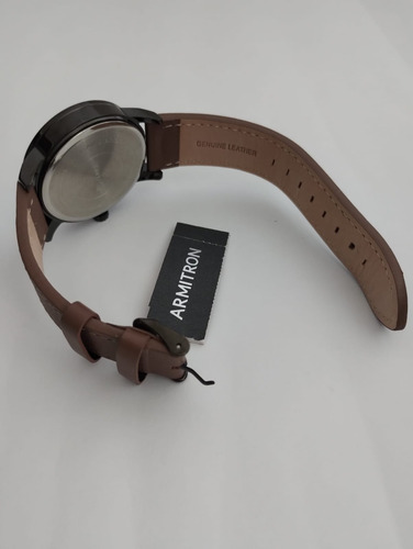 Reloj Café Armitron Caballero Unitalla Mod. 205440dgdgbn
