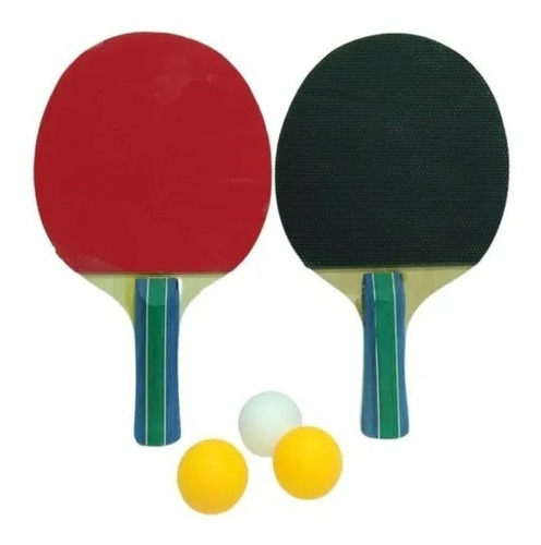 Set De Raquetas Y Pelotas De Ping Pong Tennis De Mesa