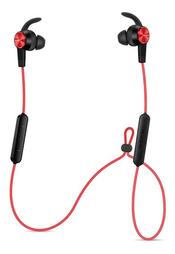 Imagen 2 de 3 de Audífonos inalámbricos Huawei Lite AM61 rojo