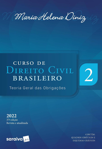 Curso de direito civil brasileiro - Vol 2 - 37ª edição 2022, de Diniz, Maria Helena. Editora Saraiva Educação S. A., capa mole em português, 2022