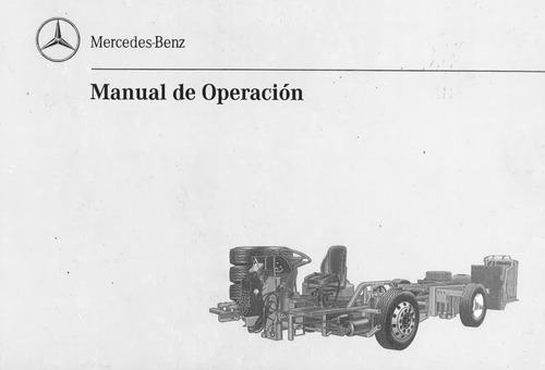Manual Operación Omnibus Mercedes-benz O500r/o500rs/o500rsd