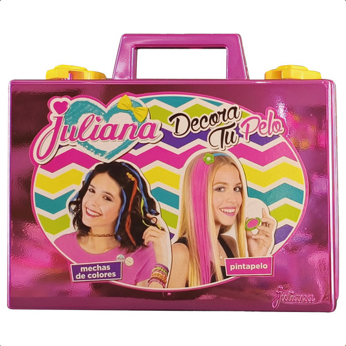 Valijita Juliana Decora Tu Pelo Pink Edición Limitada Pink