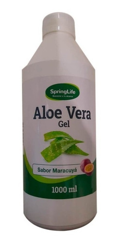 Aloe Vera Gel Sabor Maracuya 1000ml (spring Life)