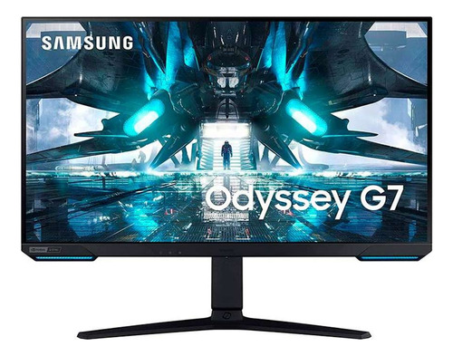 Monitor Plano 28  Samsung Odyssey G7 Panel Ips Uhd 1ms 144hz Color Blanco