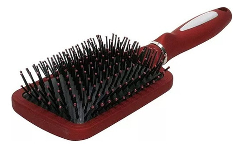 Cepillo Para Cabello Paleta Revlon Color Rojo Profesional