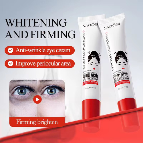 Crema Ojos, Ácido Kójico, Retinol, Desvanece Gránulos,aclara Todo Tipo De Piel Día/noche