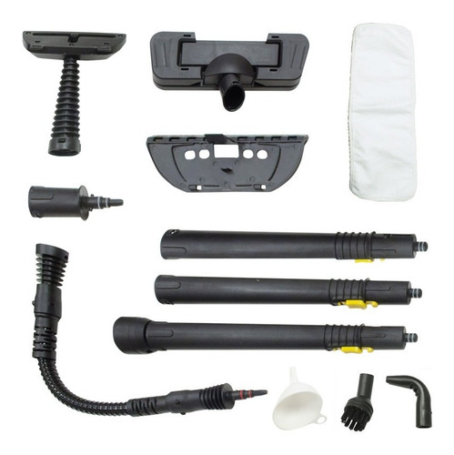 Imagen 3 de 7 de Maquina De Vapor Limpiador Kushiro 1050w Vp105k + Accesorios