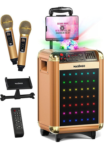 Máquina De Karaoke Bluetooth Para Adultos Y Niños, Eq...