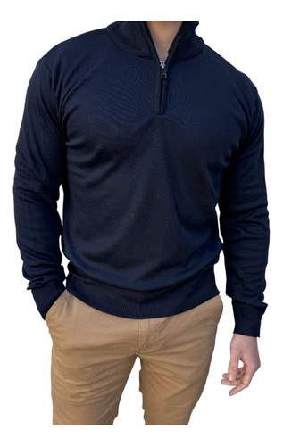 Sweater Hombre Medio Polera Importado Pack X 2 Cierre