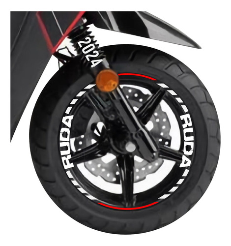 Stickers Reflejantes Para Rin De Moto Vento Ruda Nid 2024