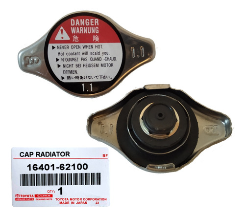 Tapa De Radiador Japonesa Toyota Meru 16401-31650 1,1 Lbs