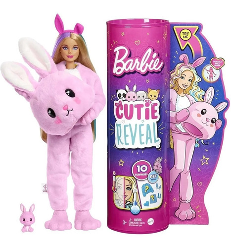 Barbie Cutie Reveal Coneja Original Nueva Sellada 