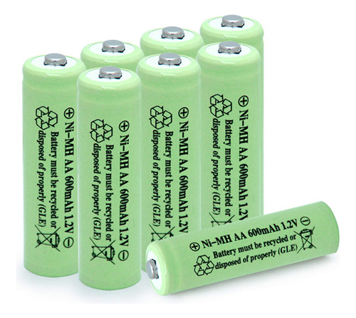 Pilas Recargables Qblpower Aa Ni-mh 600mah 1.2v Baterías De