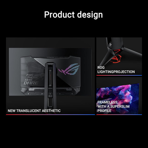Monitor De Jogos Asus Rog Swift Oled 27 1440p (pg27aqdp) -..
