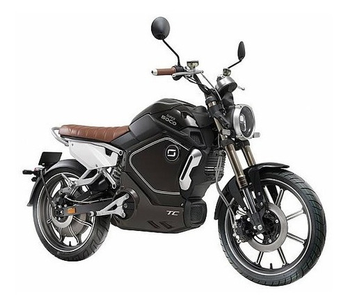 Imagen 1 de 2 de Moto Electrica Super Soco Tc Black