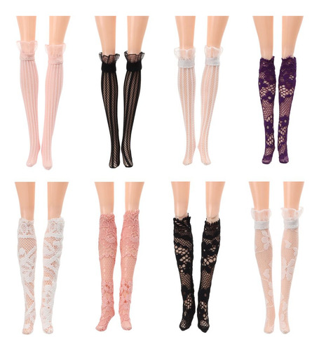 Medias De Muñeca 1/6, Calcetines De Encaje, Ropa Y Accesorio