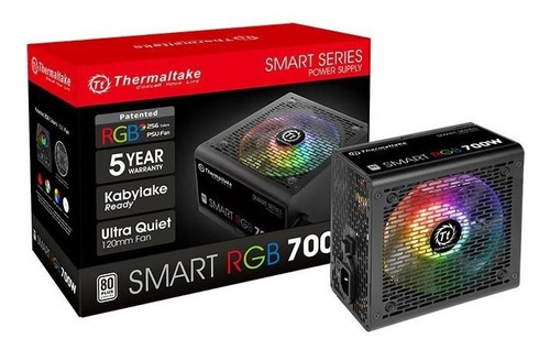 Thermaltake Technology Smart RGB Series SPR-700AH2NK-1 700 W - Black - 100V/240V