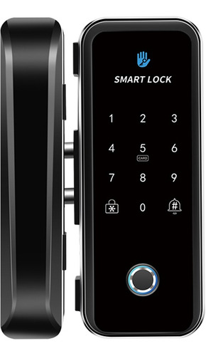 Fechadura Digital Ttlock Portas De Vidro Com Tag Senha App 1.2V