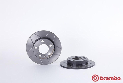 Imagen 1 de 4 de Discos Tras (2) Brembo Max Ranurado Audi A1 Ibiza Arona 18
