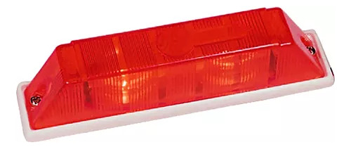 Faro Posicion Rectangular Universal Rojo