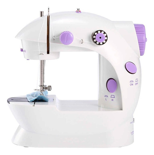 Mini Maquina De Coser Con Luz Pedal Electrica Portatil  !!