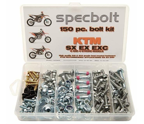 150pc Specbolt Ktm Sx Ex Exc 2 O 4 Strokes Perno Kit De Mant