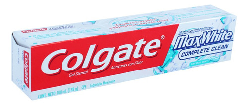 Pasta Dental Colgate Max White Con Láminas De Blancura 100ml