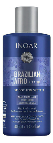 Keratina Para El Cabello Tratamiento Brazilian Afro 400 Ml