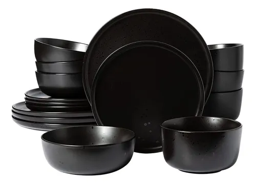 Vajilla color negro hotsell