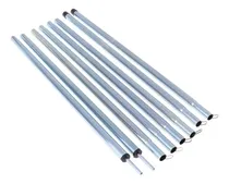 Comprar Par De Mástiles Varilla Hierro Toldos Carpas Lonas Jardín