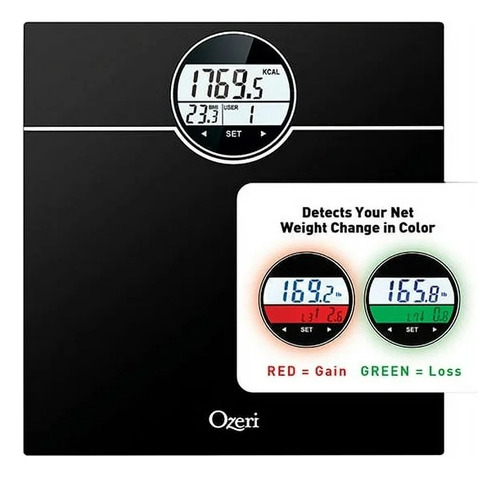 Ozeri Weightmaster Báscula De Peso Corporal De 440 Libras