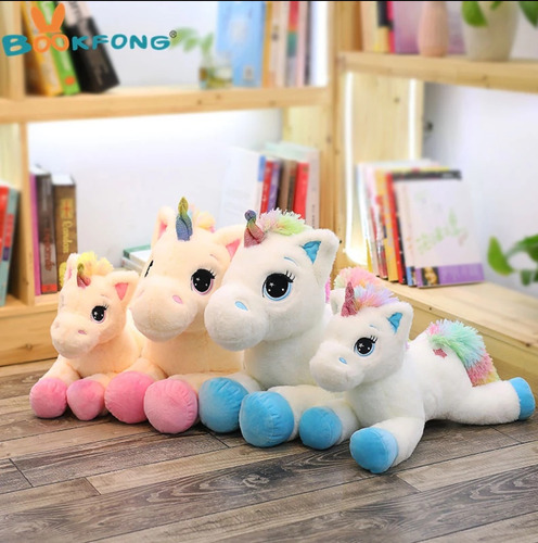 Unicornios De 60 Cm. Paquete Especial De 3 Piezas.