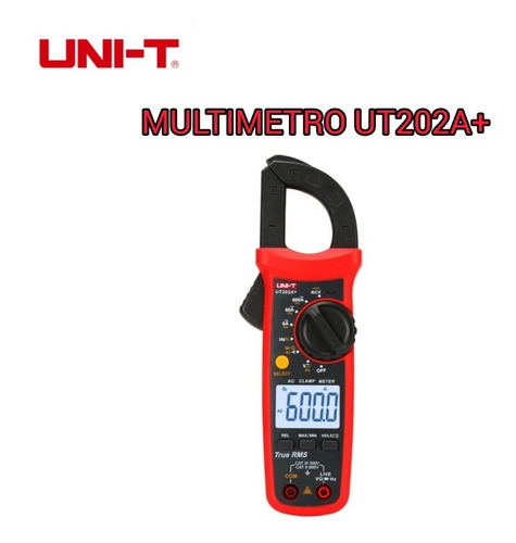 Pinza Amperimetrica Ut202a+