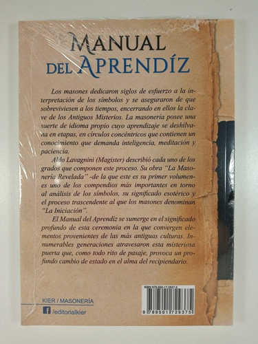 Manual Del Aprendiz - Aldo Lavagnini
