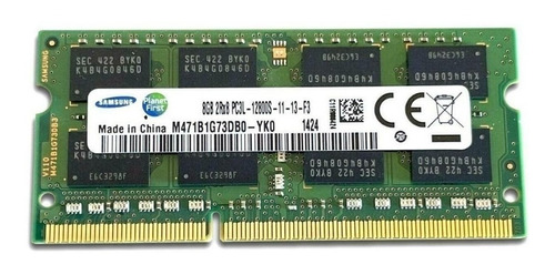 Memória RAM color verde  8GB 1 Samsung M471B1G73QH0-YK0