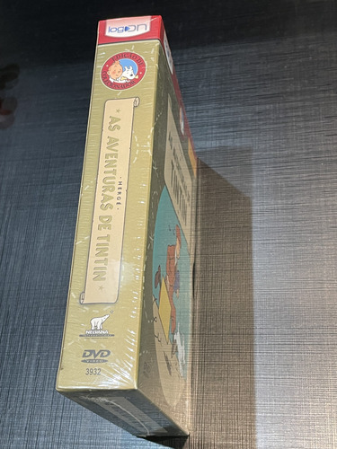 Box As Aventuras De Tintin Completa (7dvds) +brinde