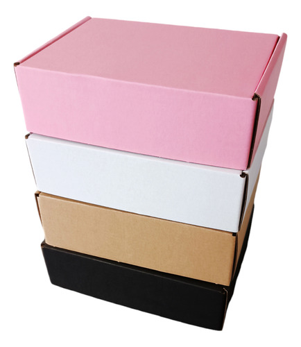 Cajas De Cartón Premium Autoarmables 15x10x5cm Pack 10 Unid