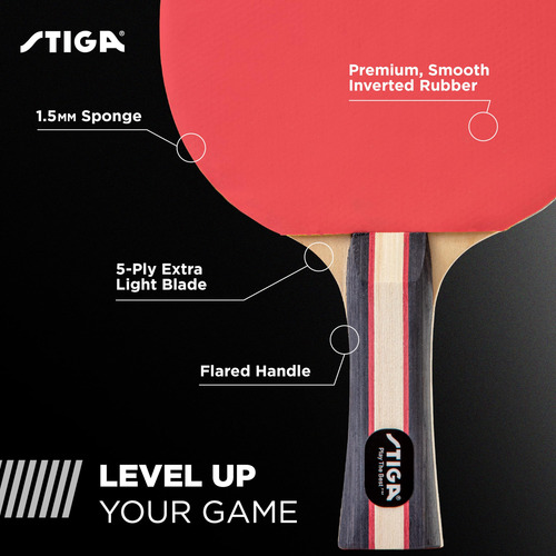 Juego De 4 Palas De Ping Pong Y 6 Bolas Naranjas Y Blancas