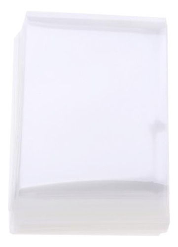 4 00x Card Sleeves Protective Transparent Sleeves 60x90mm