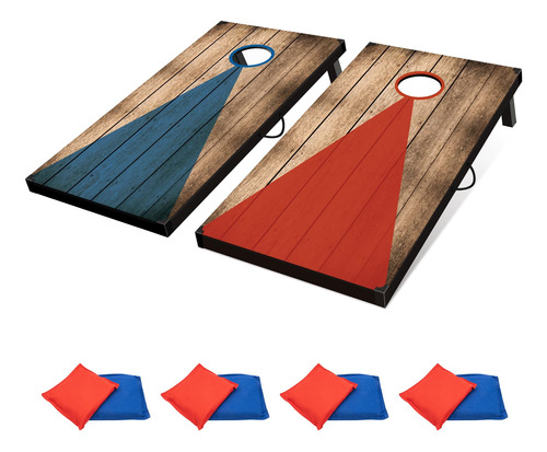 Juego De Tableros De Cornhole, Juego De Madera De Mdf De 3 X